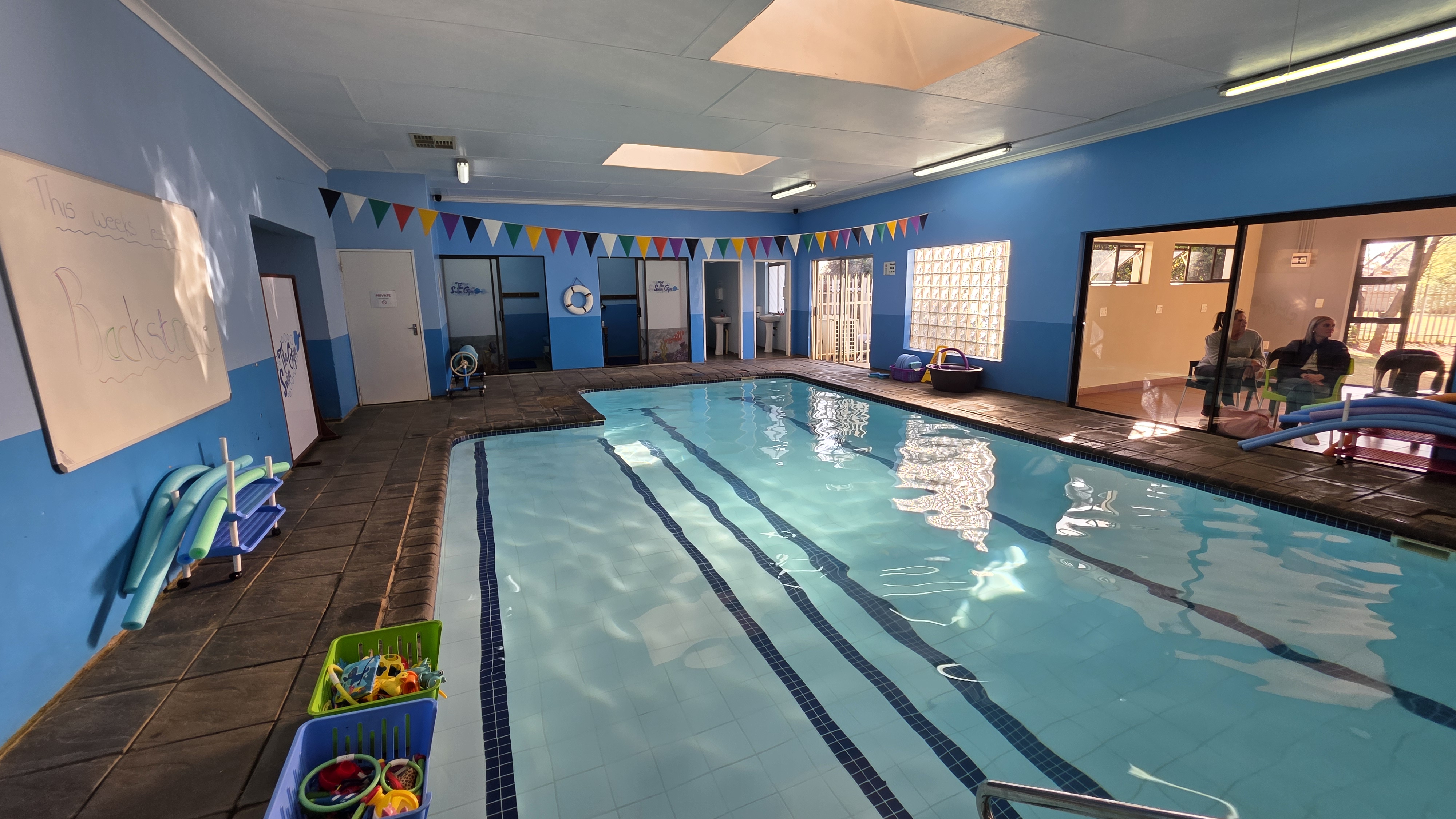 Indoor heated pool at The Swim Gym