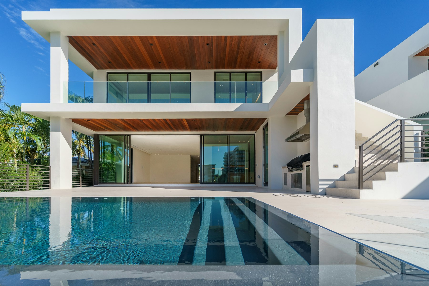 House and pool completed for a client